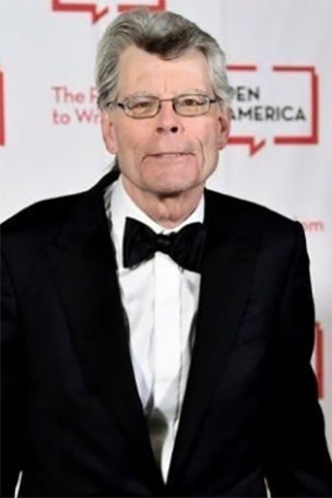 Stephen King puts stamp on town