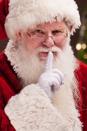 'Santa' is back at work