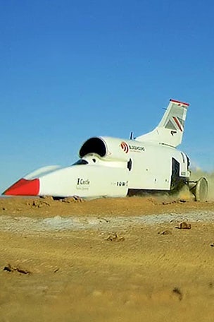 Jet car breaks 600 mph
