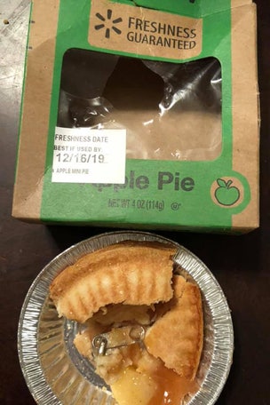 Mom found THIS is daughter's pie