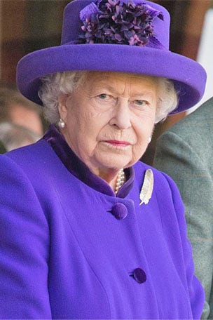 The queen having a DIFFICULT time?