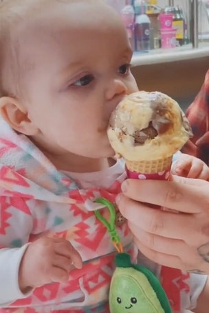 SEE IT: Baby's EPIC reaction to ice cream