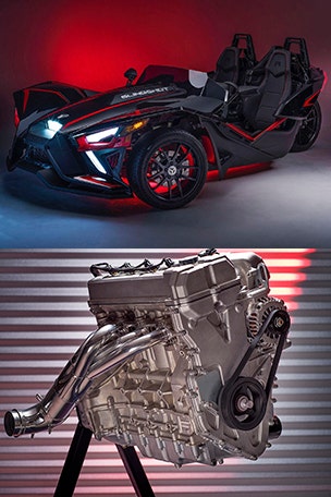 Bizarre 'car' gets new engine