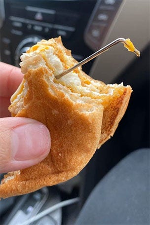 Woman finds SHOCKING item in fast food
