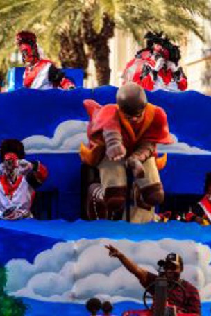How does Mobile celebrate Mardi Gras?