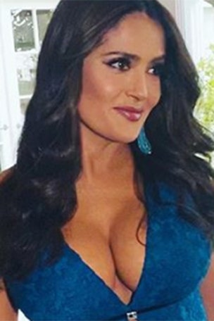 Salma STUNS in one-piece