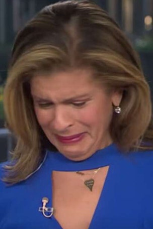 Hoda breaks DOWN