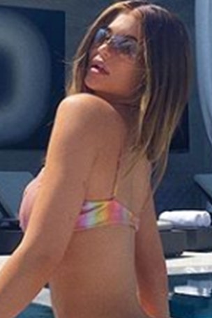 Kylie SIZZLES in bikini
