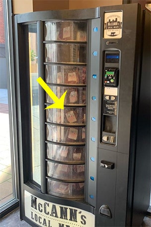 Not your AVERAGE vending machine…