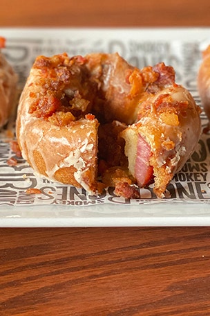Doughnut has WHAT inside?