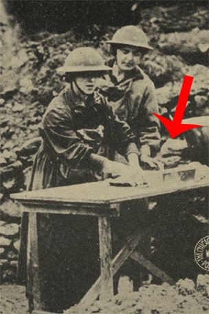 They made WHAT on WWI front lines?