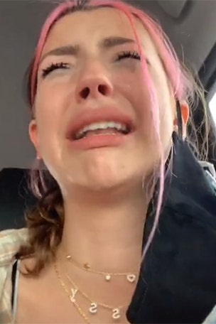 TikTok star cries out in PAIN