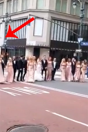 NYC wedding party SLAMMED for photos