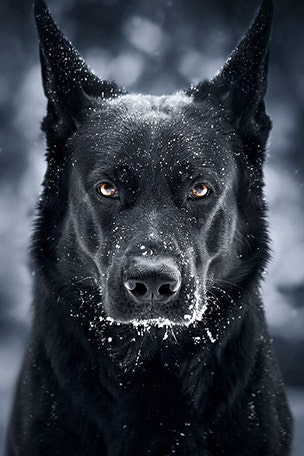 BATMAN dog goes viral