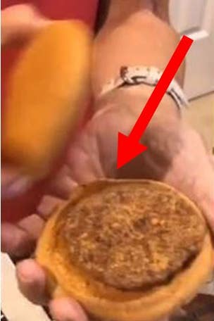 SEE IT: 24-year-old McD's burger