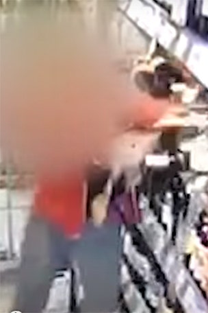 WATCH: Enraged shopper SMASHES wine bottles