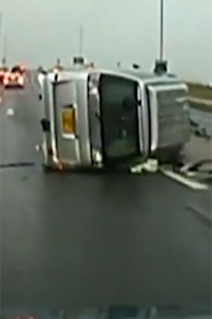 Texting driver loses ARM