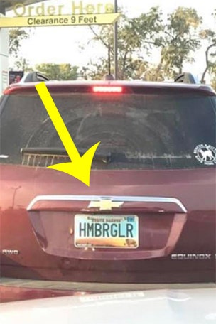 Woman’s license plate SHOCKS driver