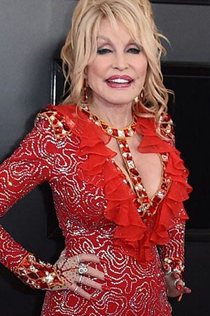 Parton doing THIS for Halloween