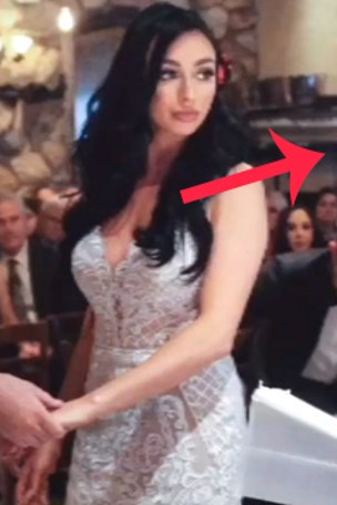 WATCH: Bride CAN'T BELIEVE what's happening