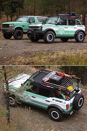 Ford Bronco FIRE TRUCK is cool