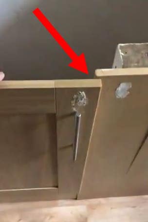 SEE IT: Shopper SPOOKED by secret door