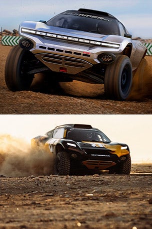 HUMMER going racing?