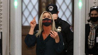 Rep. Greene defends going maskless when trapped in safe room