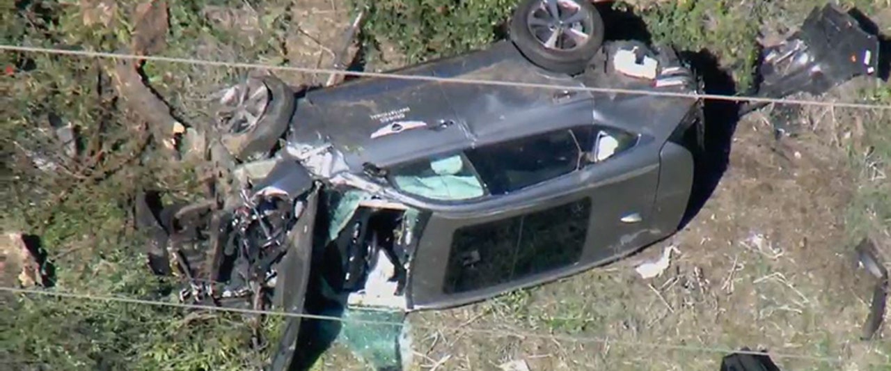 Golfing legend hospitalized with multiple leg injuries, is undergoing surgery