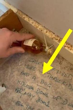 Contractor finds SECRET message
