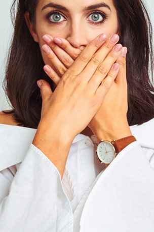 Woman MORTIFIED after leaving NSFW item in plain view