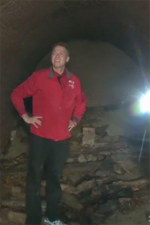 Homeowner discovers HIDDEN tunnel