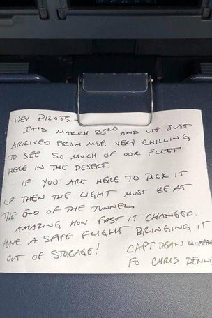 'CHILLING' COVID note found