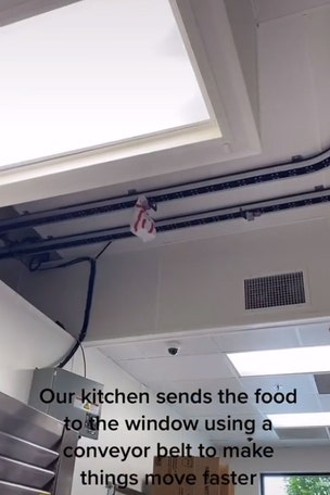 Chick-fil-A uses CONVEYOR belts