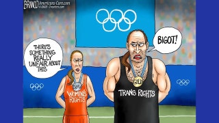 Check out the political cartoon of the day: Mismatch