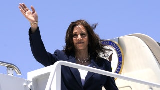After brief first border visit, Kamala Harris flies to Los Angeles - for the 4th time