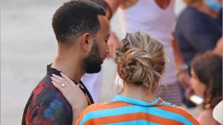 SEE IT: John Legend gets handsy with main 'squeeze' as couple flees scandal