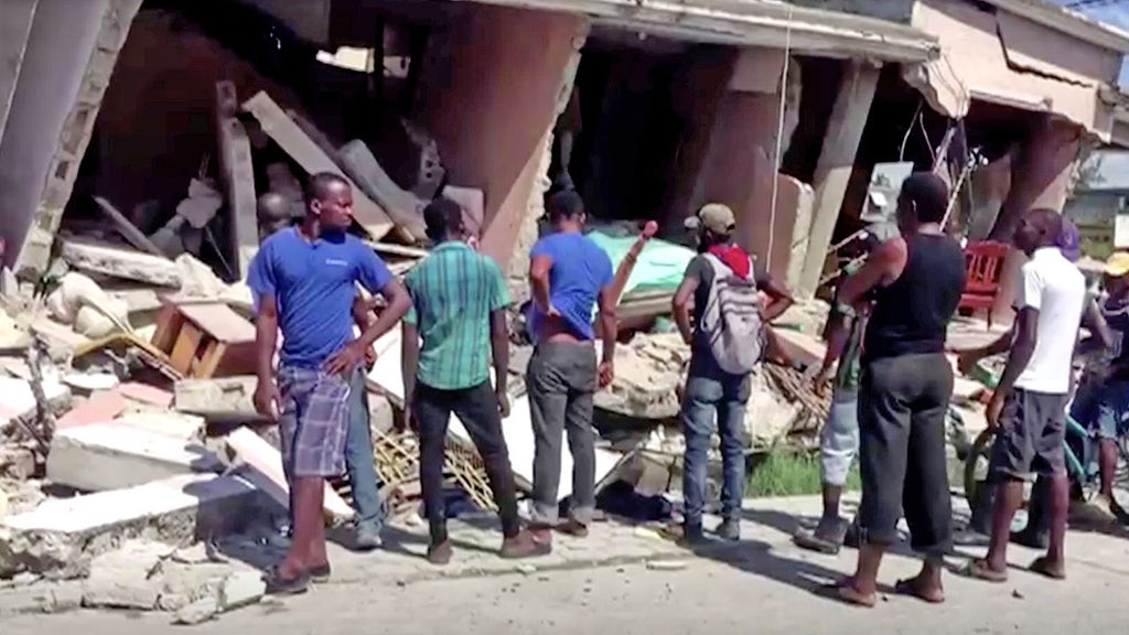 people survey damage