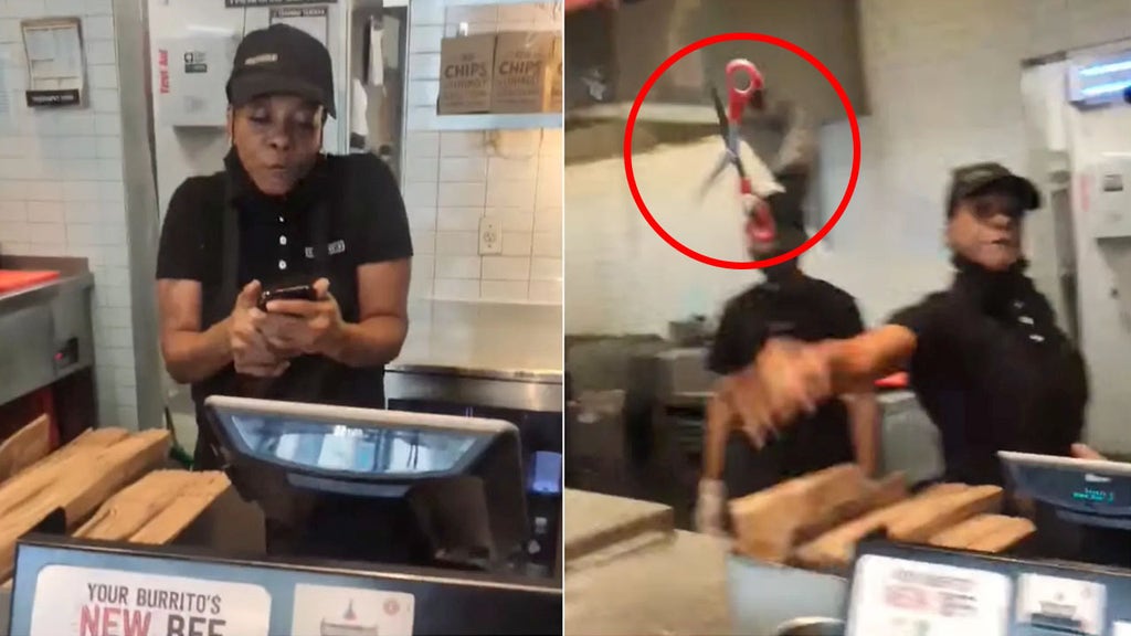 VIDEO: Chipotle manager suddenly turns violent after customer makes complaint