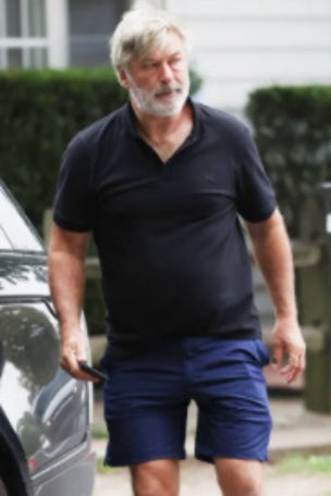 Baldwin seen DISHEVELED