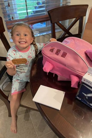 Airline sends GIFTS to girl with same name