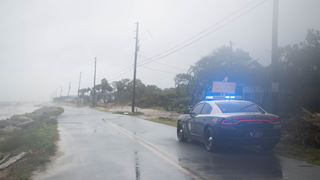 police car