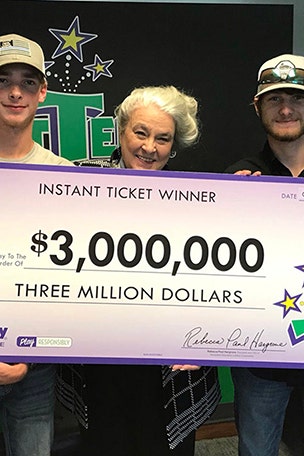Teens WIN $3M lottery