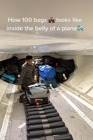 How LUGGAGE is loaded on planes