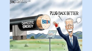 Political cartoon of the day: Plugging the pipeline