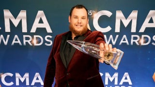 Luke Combs walks away with top award at CMAs in Nashville