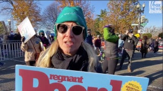 Abortion 'saves lives,' woman says as protesters crowd around Supreme Court