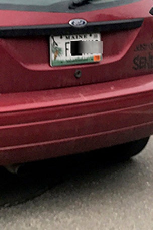 Why these vanity license plates were DENIED