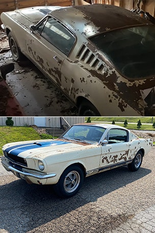 $600G MUSTANG found in abandoned home