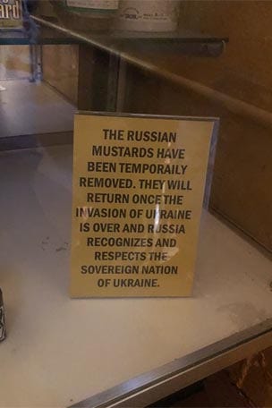 Russian mustards RETURNED to museum display
